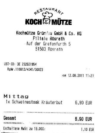 doig Hffner Kochmtze Restaurant